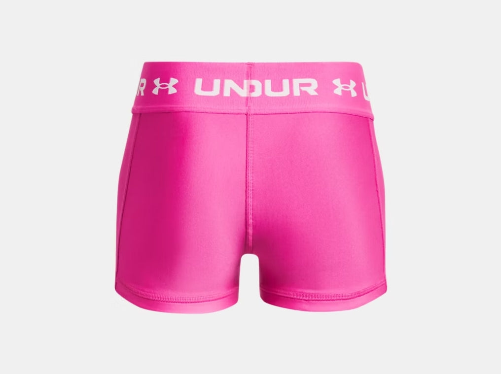 UA HeatGear® Shorty Girls' Rebel Pink