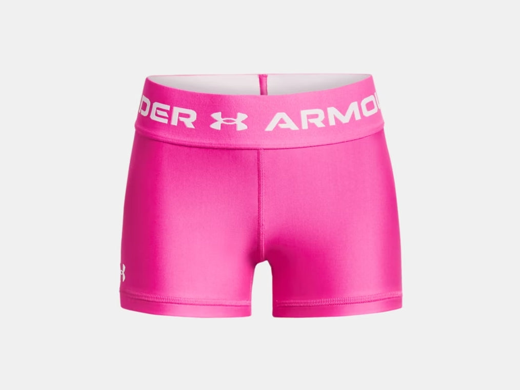 UA HeatGear® Shorty Girls' Rebel Pink