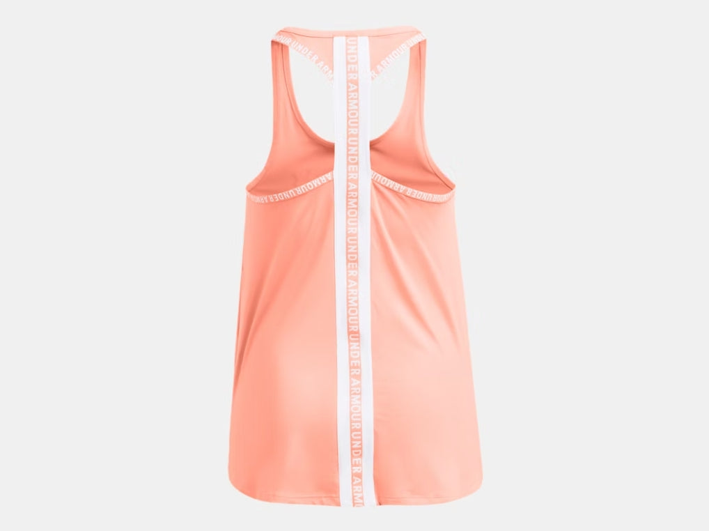 UA Knockout Tank Girls' Flare Orange