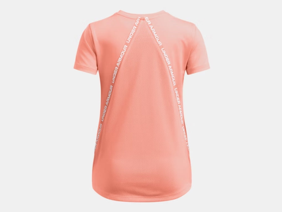 UA Knockout T-Shirt Girls' Flare Orange