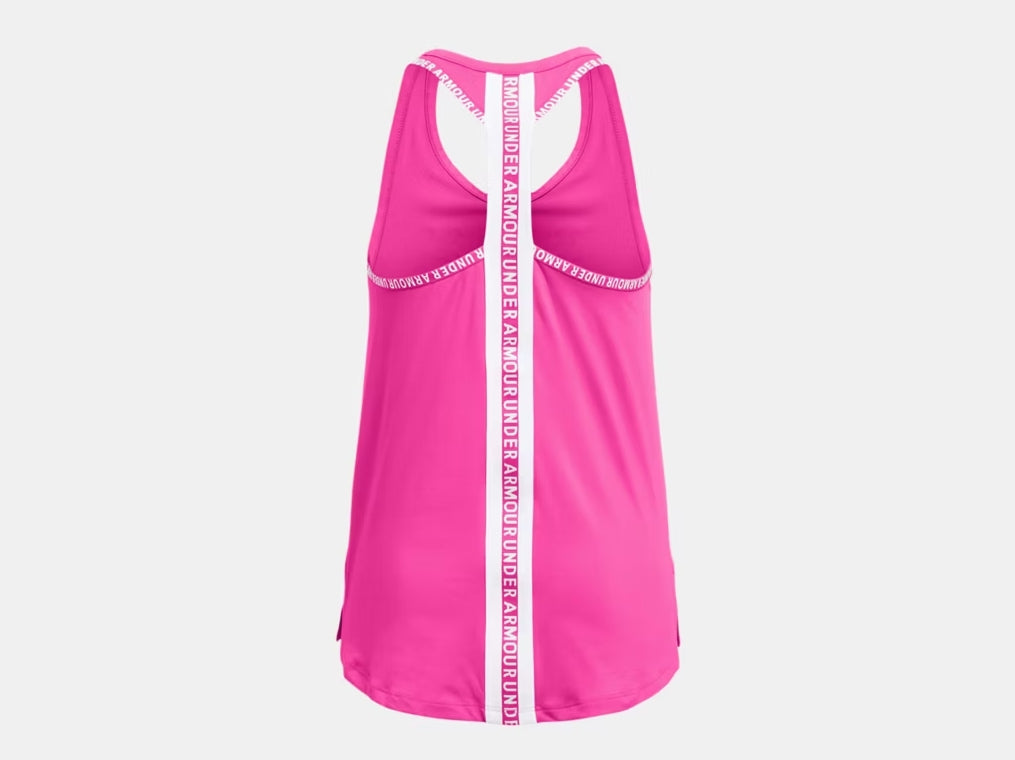 UA Knockout Tank Girls' Rebel Pink