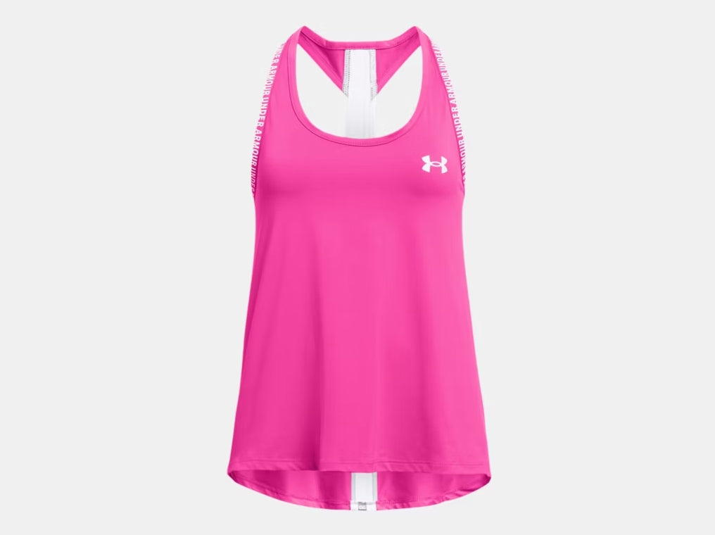 UA Knockout Tank Girls' Rebel Pink