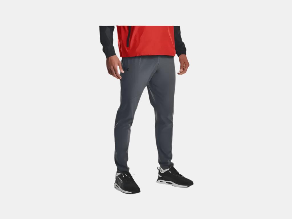 UA Stretch Woven Pants M Tetra Gray