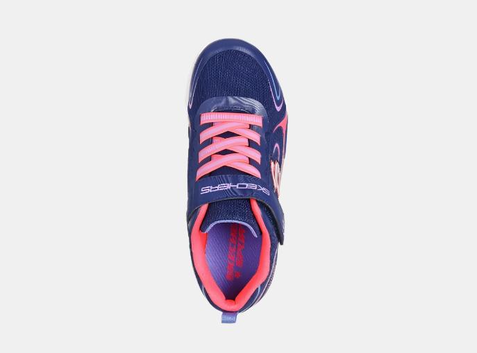 Skechers Wavy Lights Kids Navy