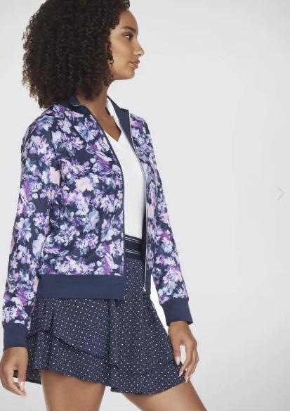 Skechers W Misty Floral Reversible Jacket