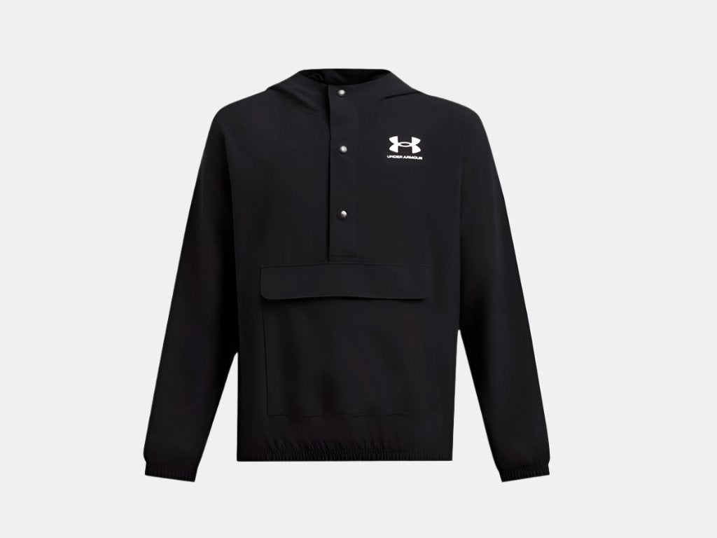 UA Icon Woven Anorak Boys' Black