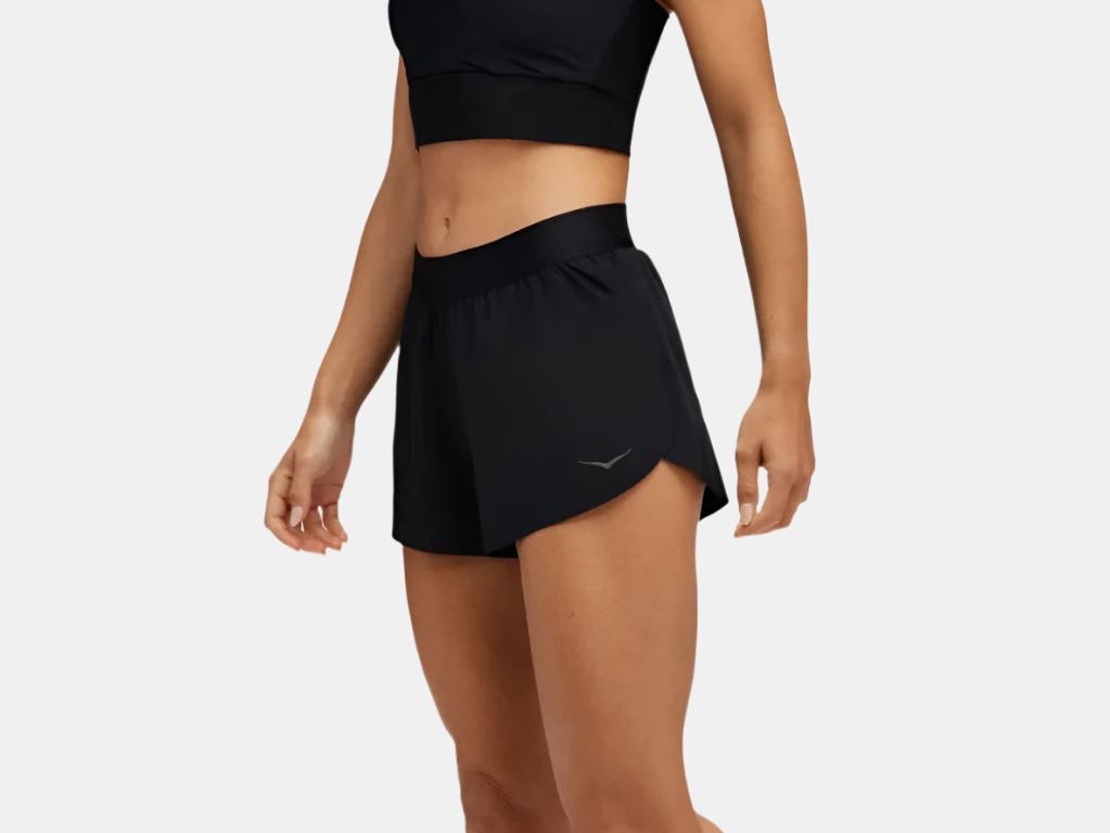 Hoka Race Day Split Short W Blk