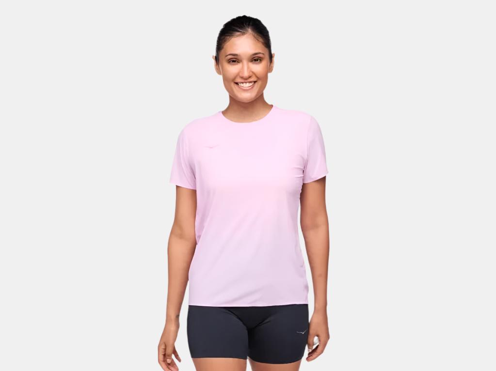 Hoka Airolite Run Tee W Pink Twilight