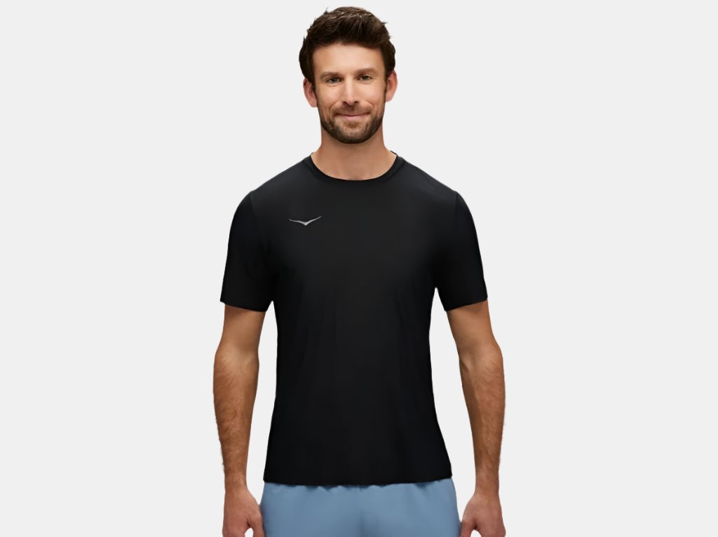 Hoka Airolite Run Tee M Blk