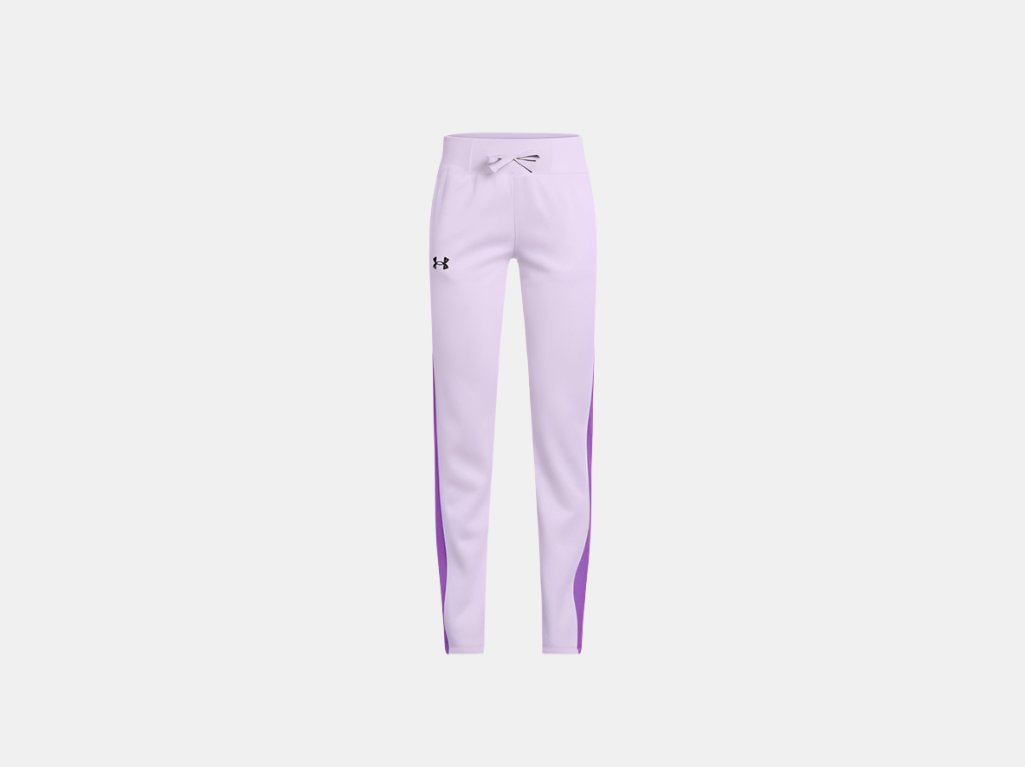 UA Armour Fleece® Pants Girls' Pink