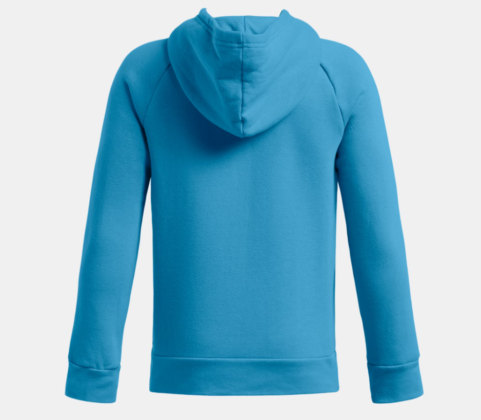 UA Rival Fleece Logo Hoodie B Blue