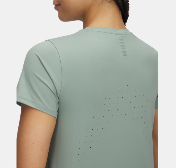 UA Launch Elite Short Sleeve T-Shirt W Silica Green