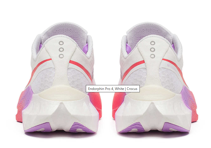 Saucony Endorphin Pro 4 Women's Trainers White / Crocus