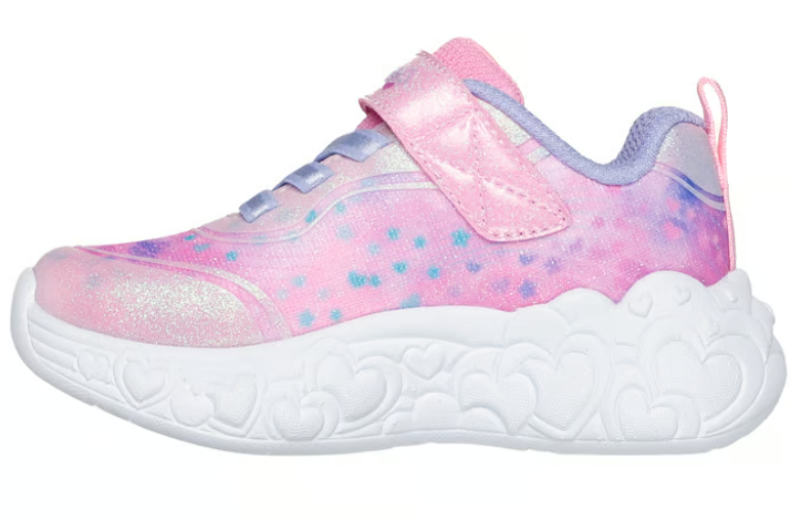 Skechers Eternal Heart Light Youth Trainers Light Pink