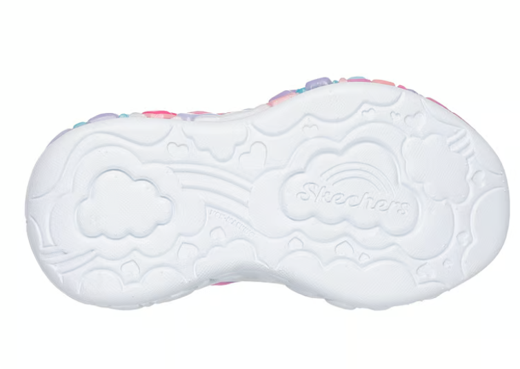 Skechers Eternal Heart Light Youth Trainers Light Pink