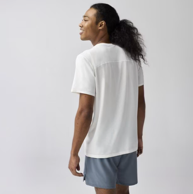 Brooks Atmosphere 3.0 Short Sleeve T-Shirt M Smoke/Shadow Stripe