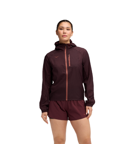 Hoka Skyflow Jacket W Cherry Black