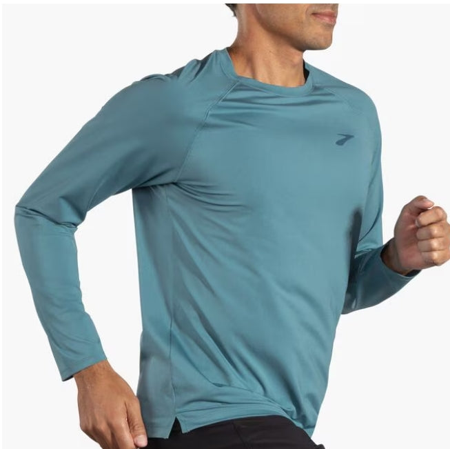 Brooks Atmosphere Long Sleeve Tee 2.0 m Storm Blue