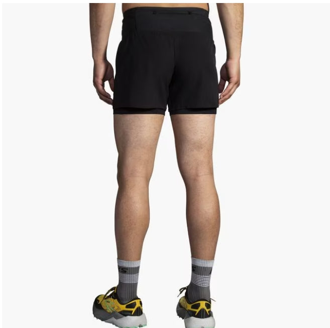 Brooks High Point 5" 2-in-1 Short 2.0 m Black