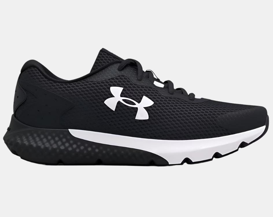 UA Charged Rogue 3 Running Shoes Kids Black/White