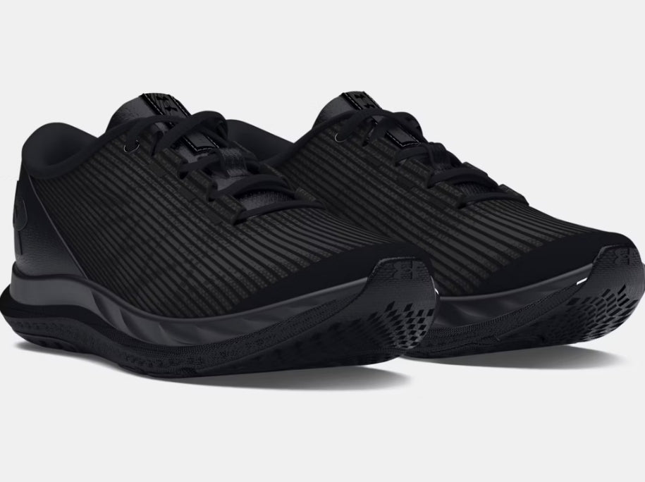 UA Speed Swift Runners Kids All Black