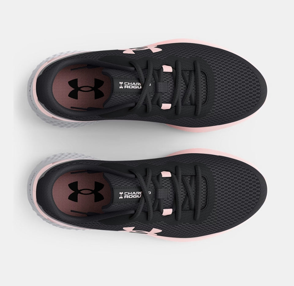 UA Charged Rogue 3 Runners Black/Pink