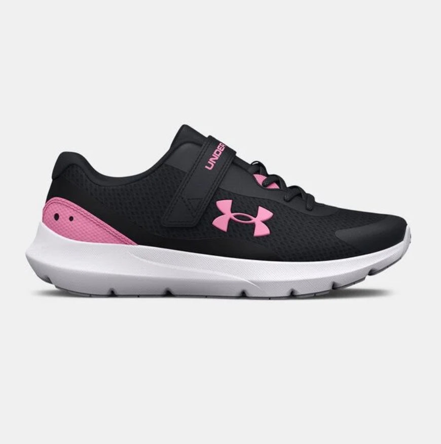 UA Surge 3 AC Runners Toddlers Black/Pink