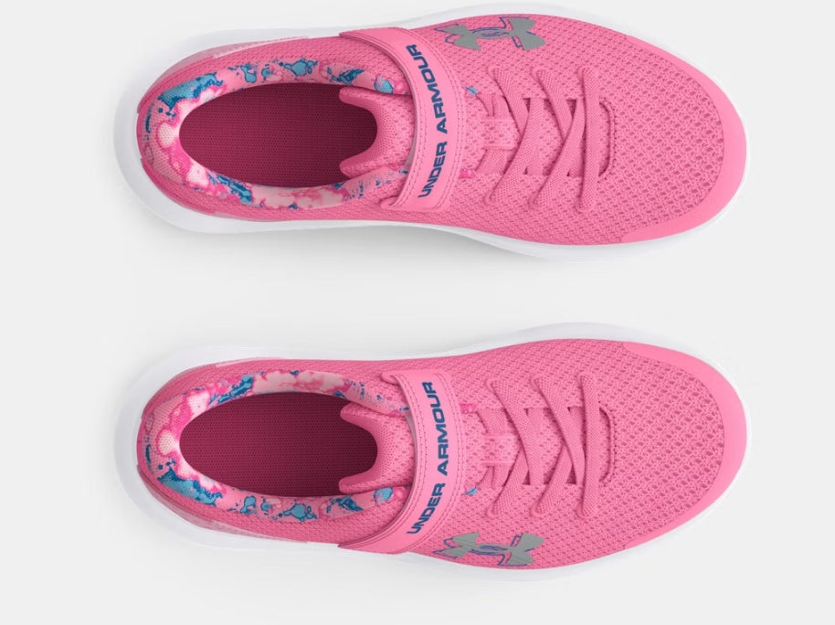 UA Surge 4 AC Runners Toddlers Pink