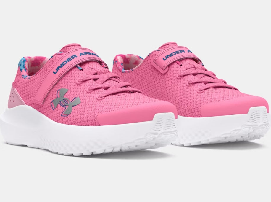 UA Surge 4 AC Runners Toddlers Pink