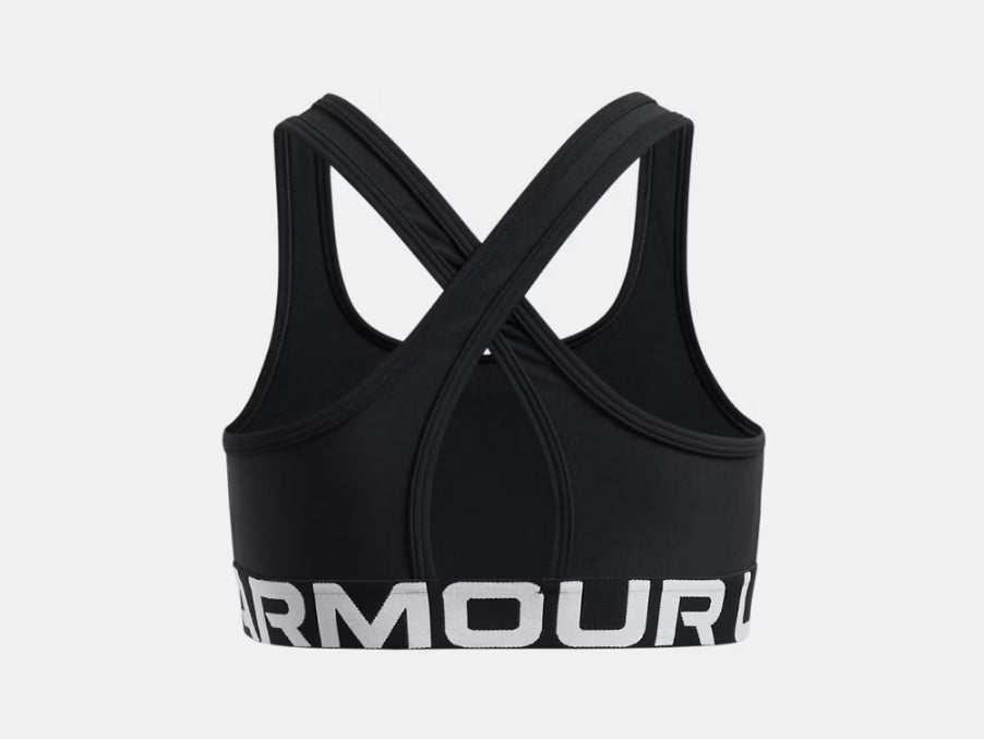 UA Crossback Sports Bra Girls Black