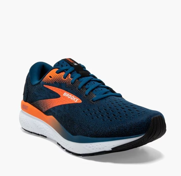 Brooks Ghost 16 M Blue Ribbon/Orange