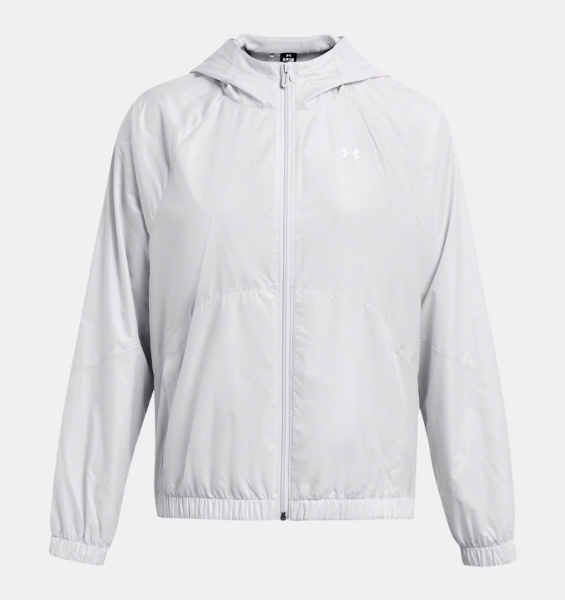 UA Rival Sport Windbreaker W Halo Grey