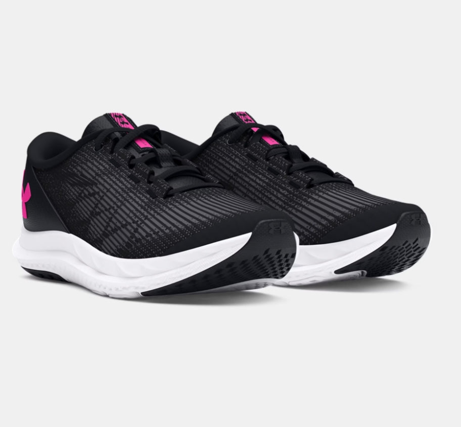 UA Speed Swift Runners K Blk/Pnk