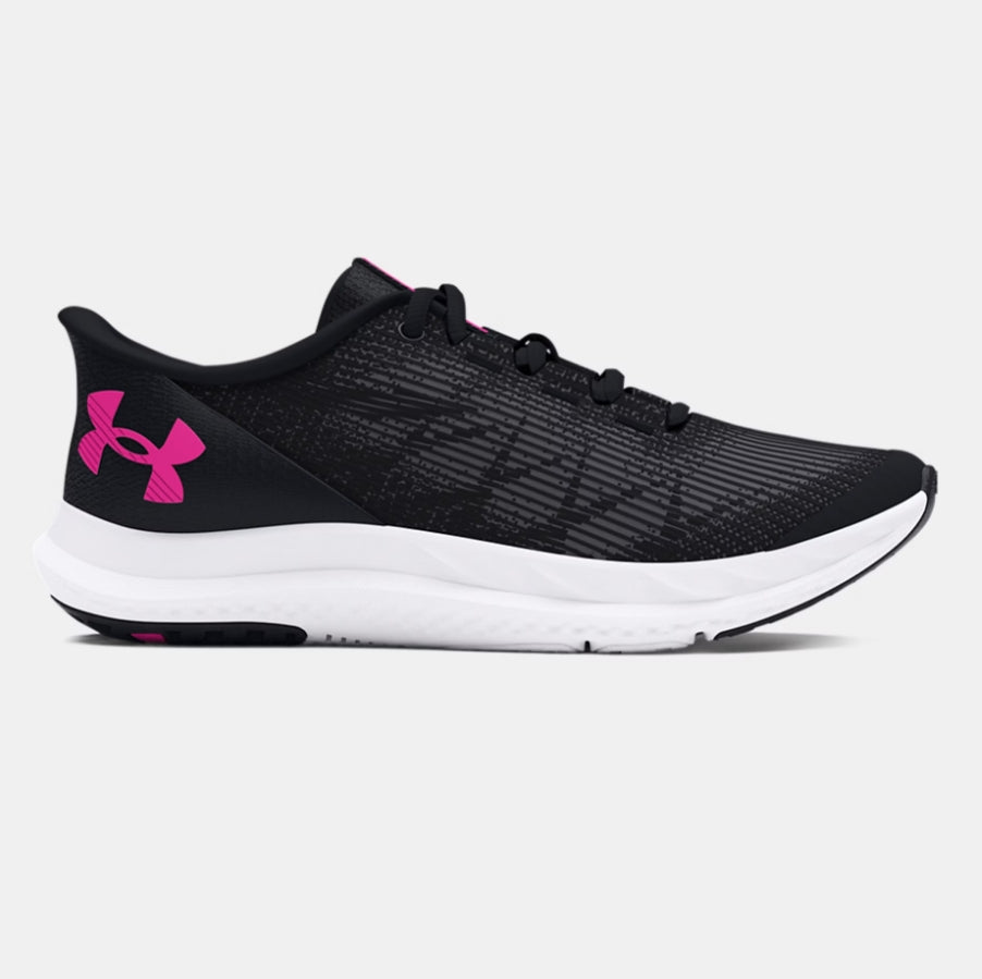 UA Speed Swift Runners K Blk/Pnk