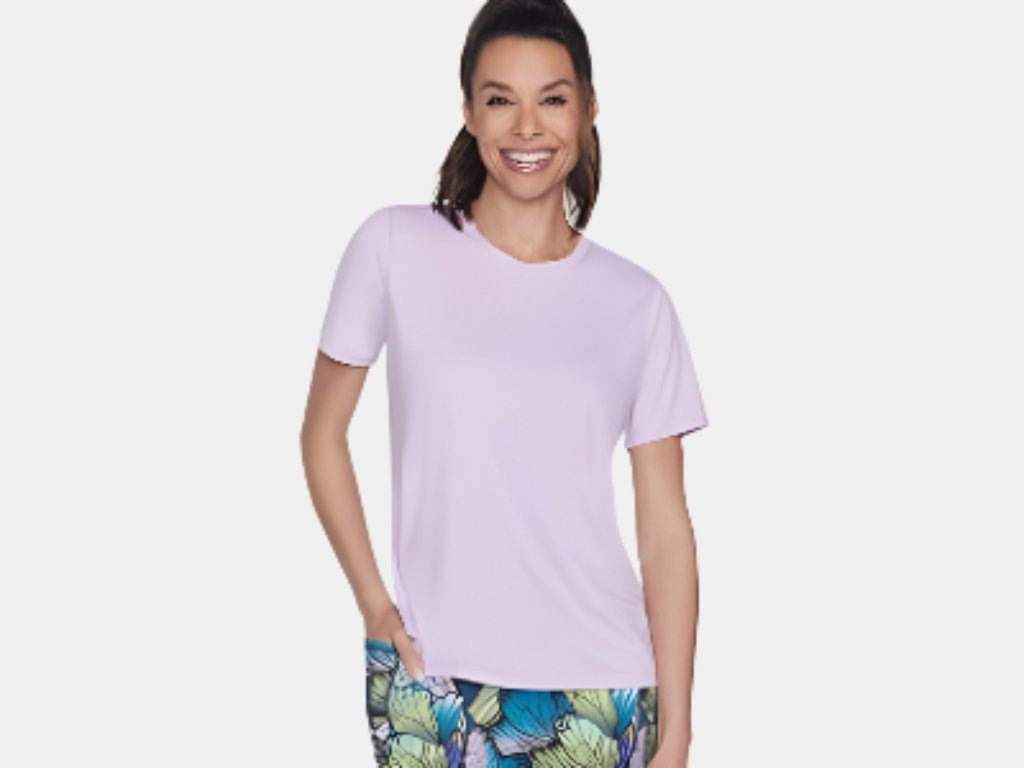 Skechers GO DRI Swift T-Shirt W Lilac