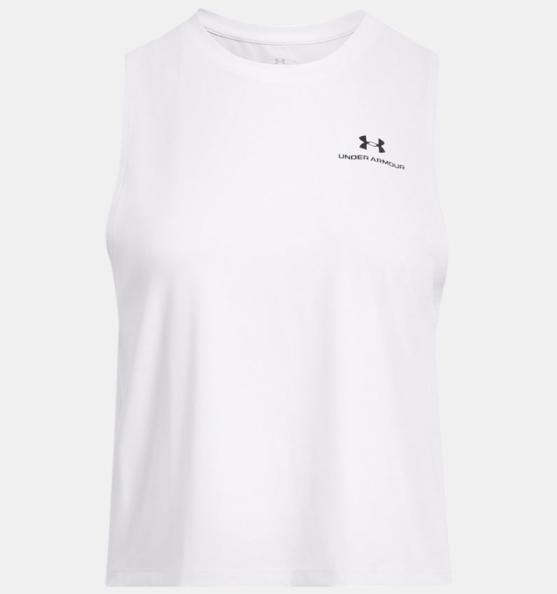 UA Vanish Energy Crop Tank W White