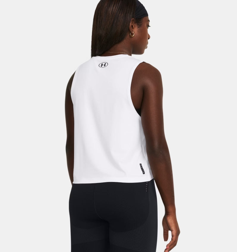 UA Vanish Energy Crop Tank W White