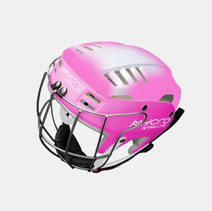 MYCRO Hurling Helmet White/Pink