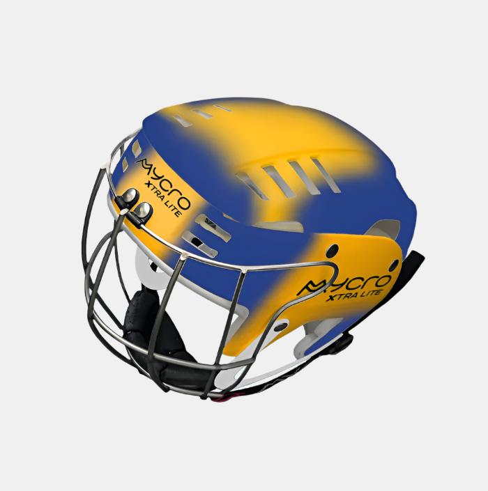 MYCRO Hurling Helmet Royal/Amber