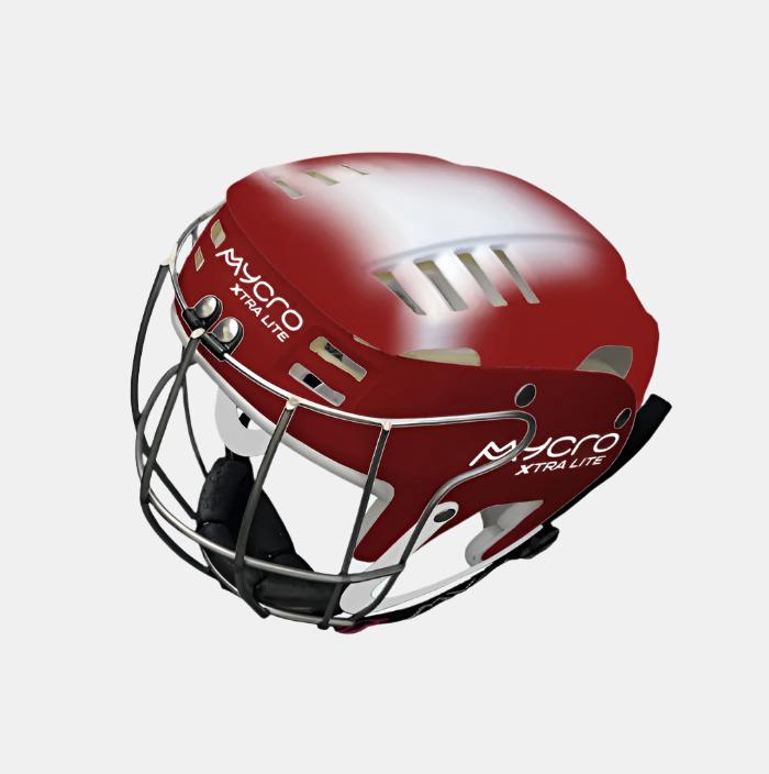 MYCRO Hurling Helmet Spray Maroon/White