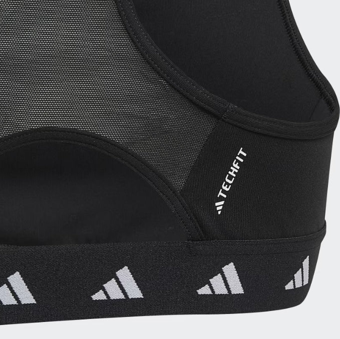 Adidas AEROREADY Techfit Sports Bra Kids Black