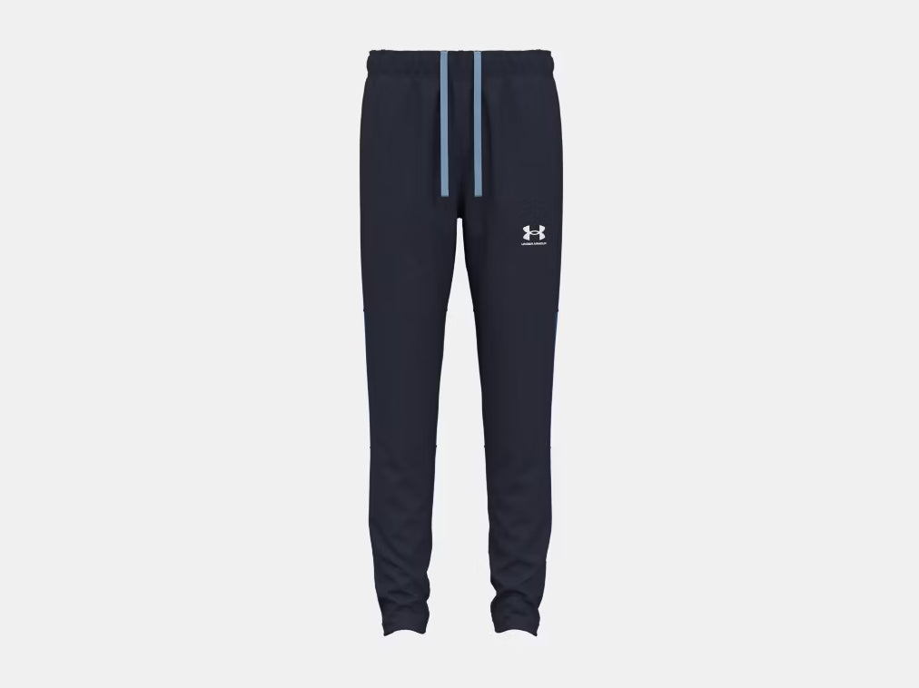 UA Boy's Challenger Train Pant Midnight Navy