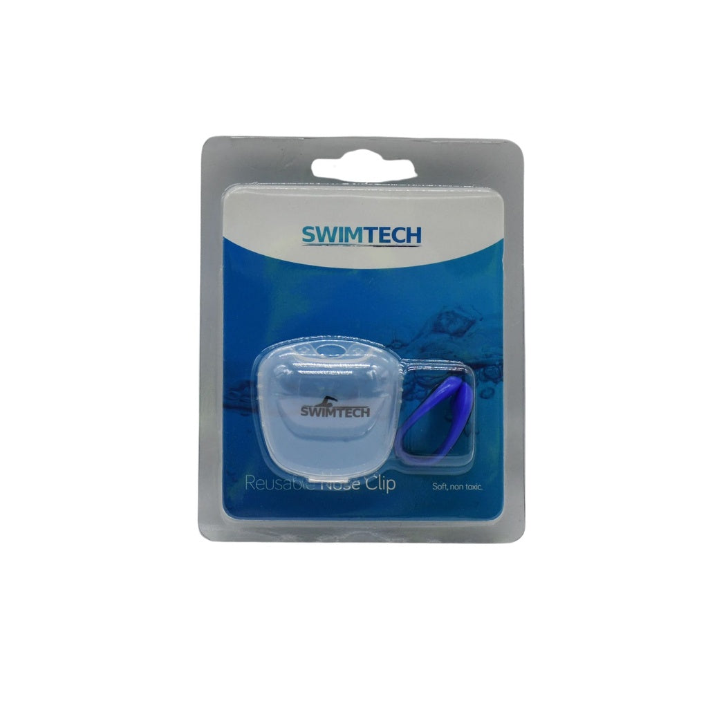 SwimTech Nose Clip Blue/Black