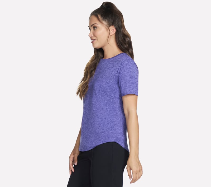 Skechers GO DRI Swift T-Shirt W Dark Purple