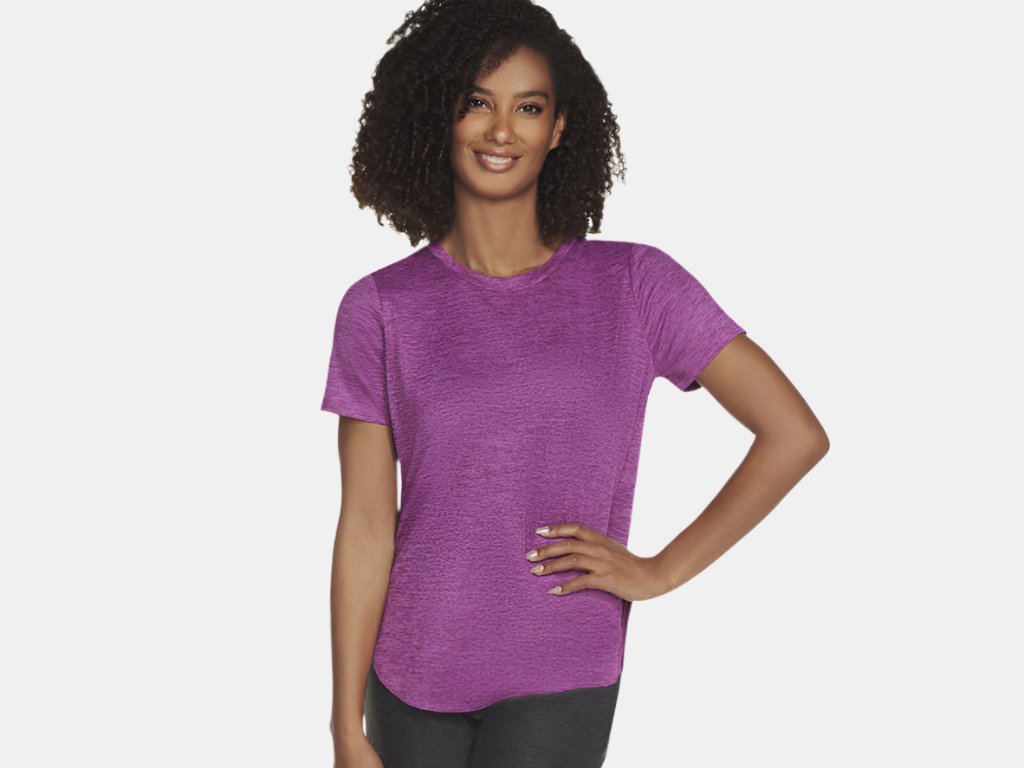 Skechers GO DRI Swift Tunic T-Shirt Violet