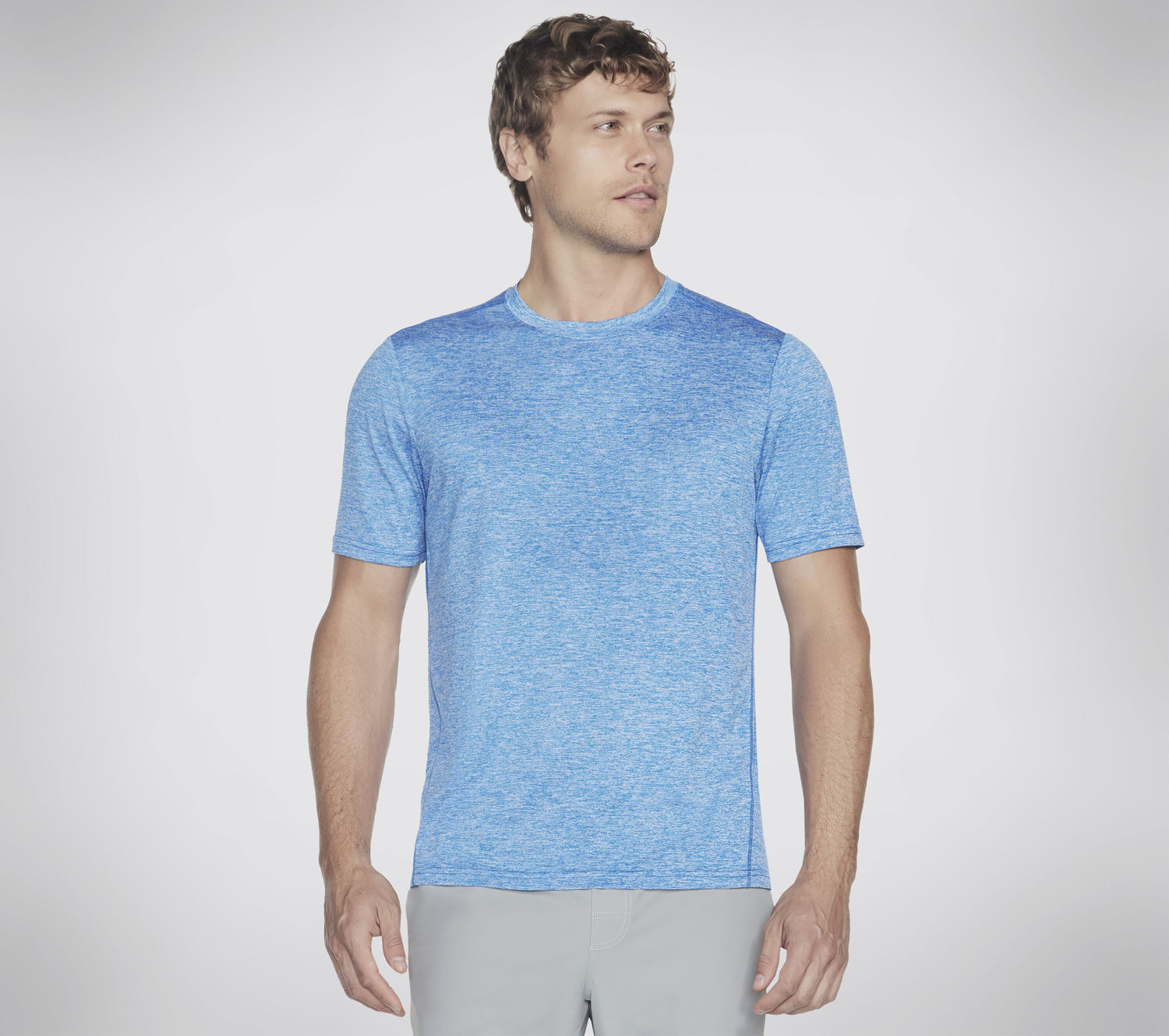 Skechers Go Dri Charge SS T-Shirt M Royal