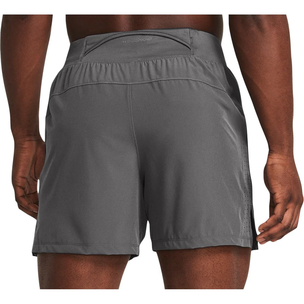 UA Launch Pro 5'' Shorts M Castlerock