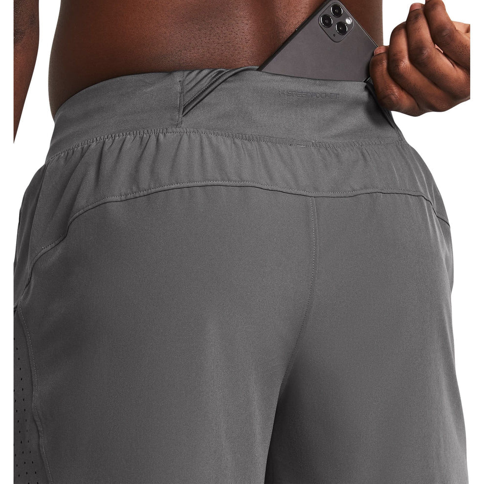 UA Launch Pro 5'' Shorts M Castlerock