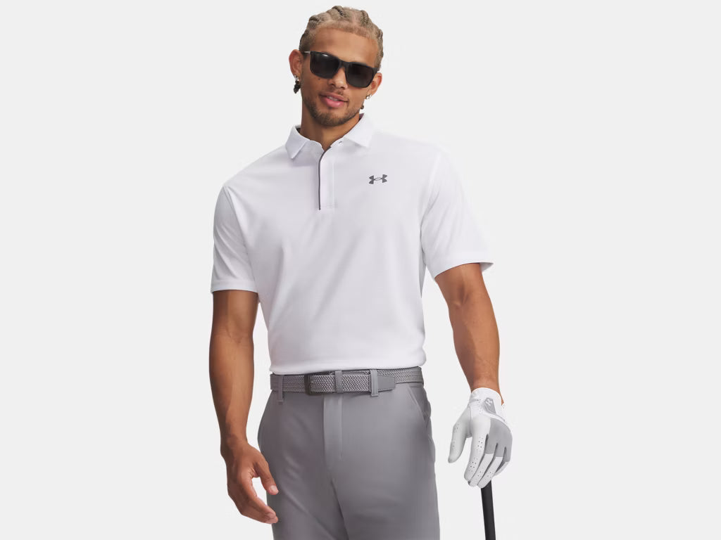 UA Tech™ Polo M White/Graphite