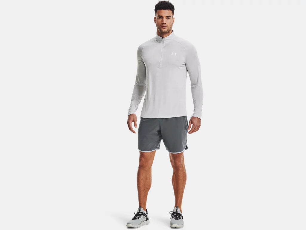 UA Tech™ ½ Zip Long Sleeve M Halo Gray